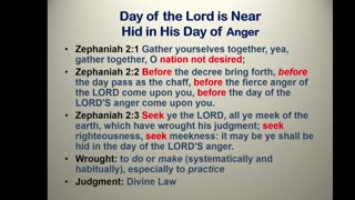Day of the Lord is Near: Abba Father Fellowship Prayer