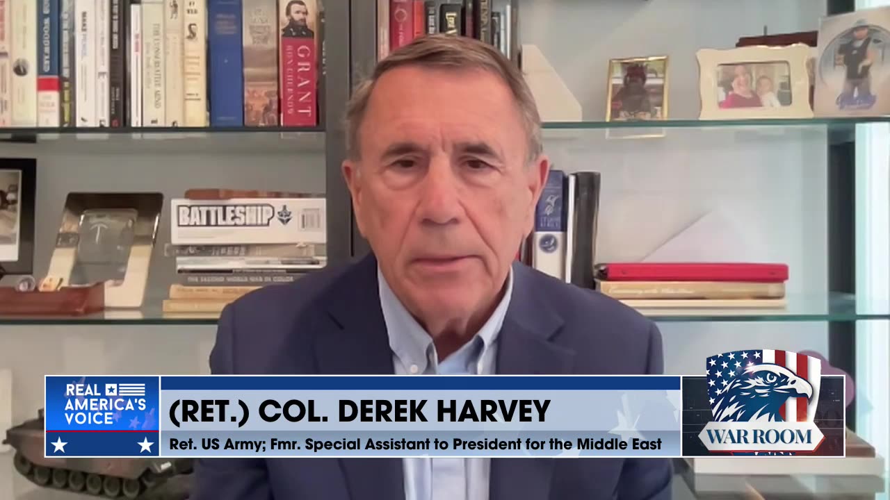 (RET.) COL. DEREK HARVEY: “The U.S. Is Too Reliant On Foreign Allies Like Israel For Intel.”
