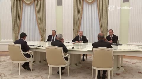 Владимир Путин встретился с Министром иностранных дел Индии Субраманиамом Джайшанкаром