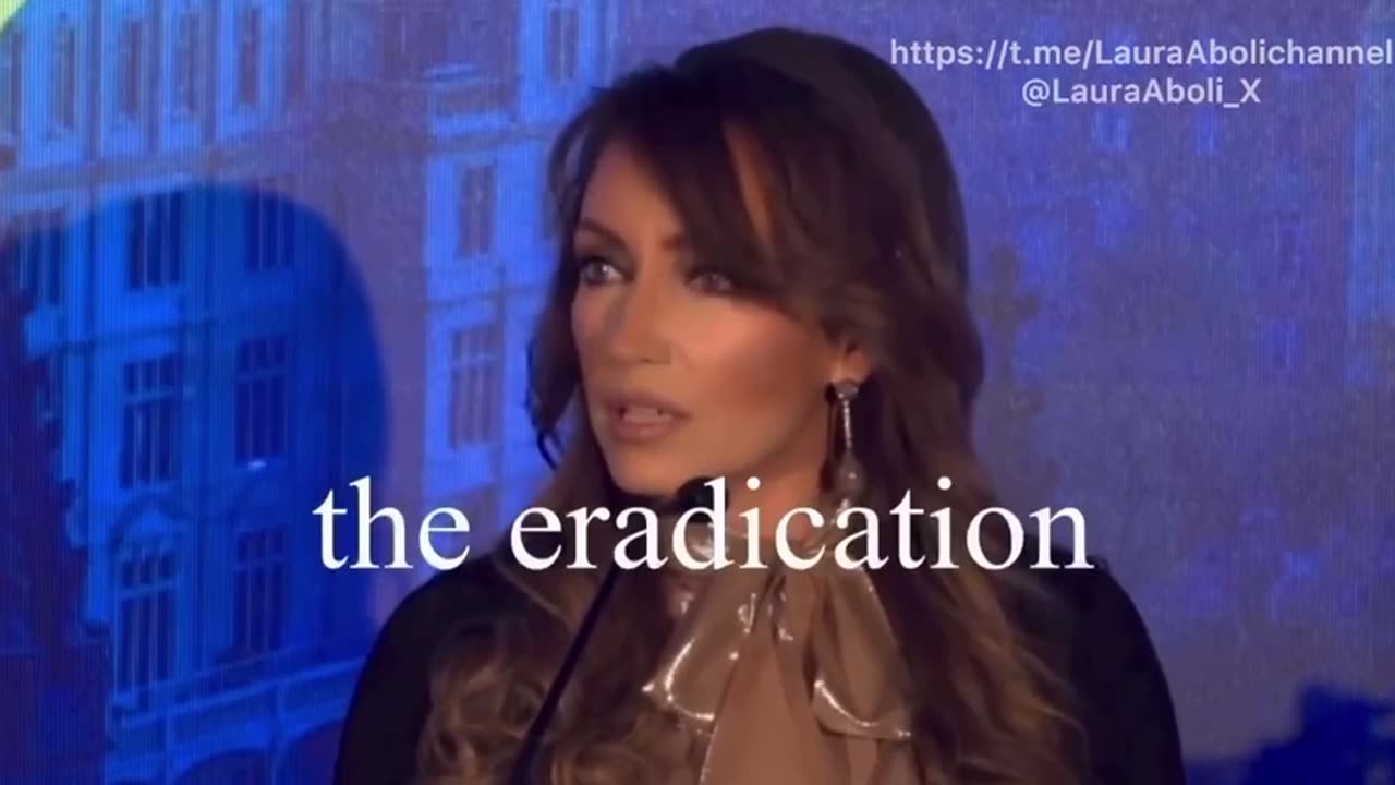 'The Final Solution - The Final Goal is to Eradicate Humanity as We Know It." ~ Laura Aboli Speech