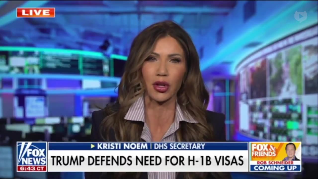 Kristi Noem Brags That More Foreigners Are Becoming Citizens Than Ever Before