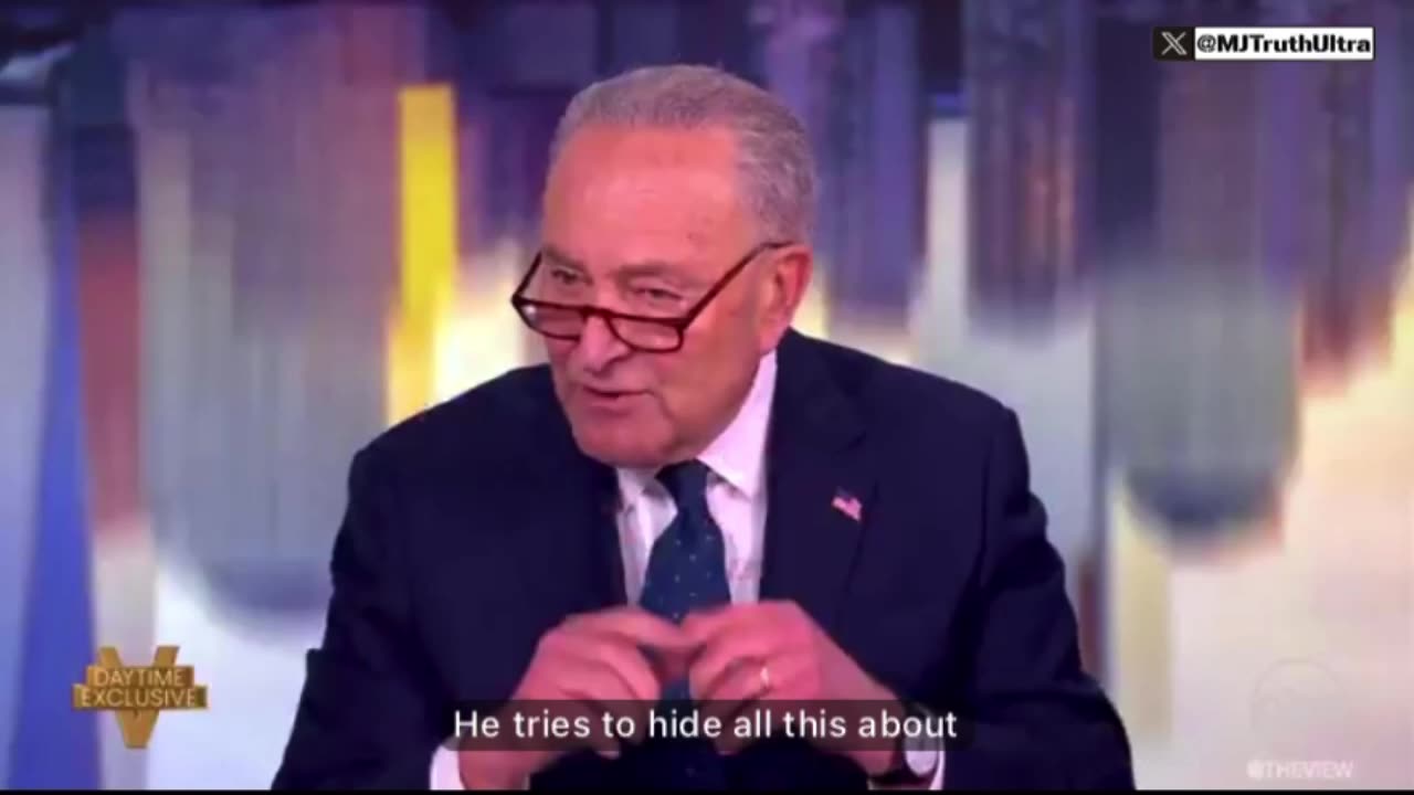 Chuck Schumer slammed the Republican Party for wanting Americans to keep their Hard earned Money