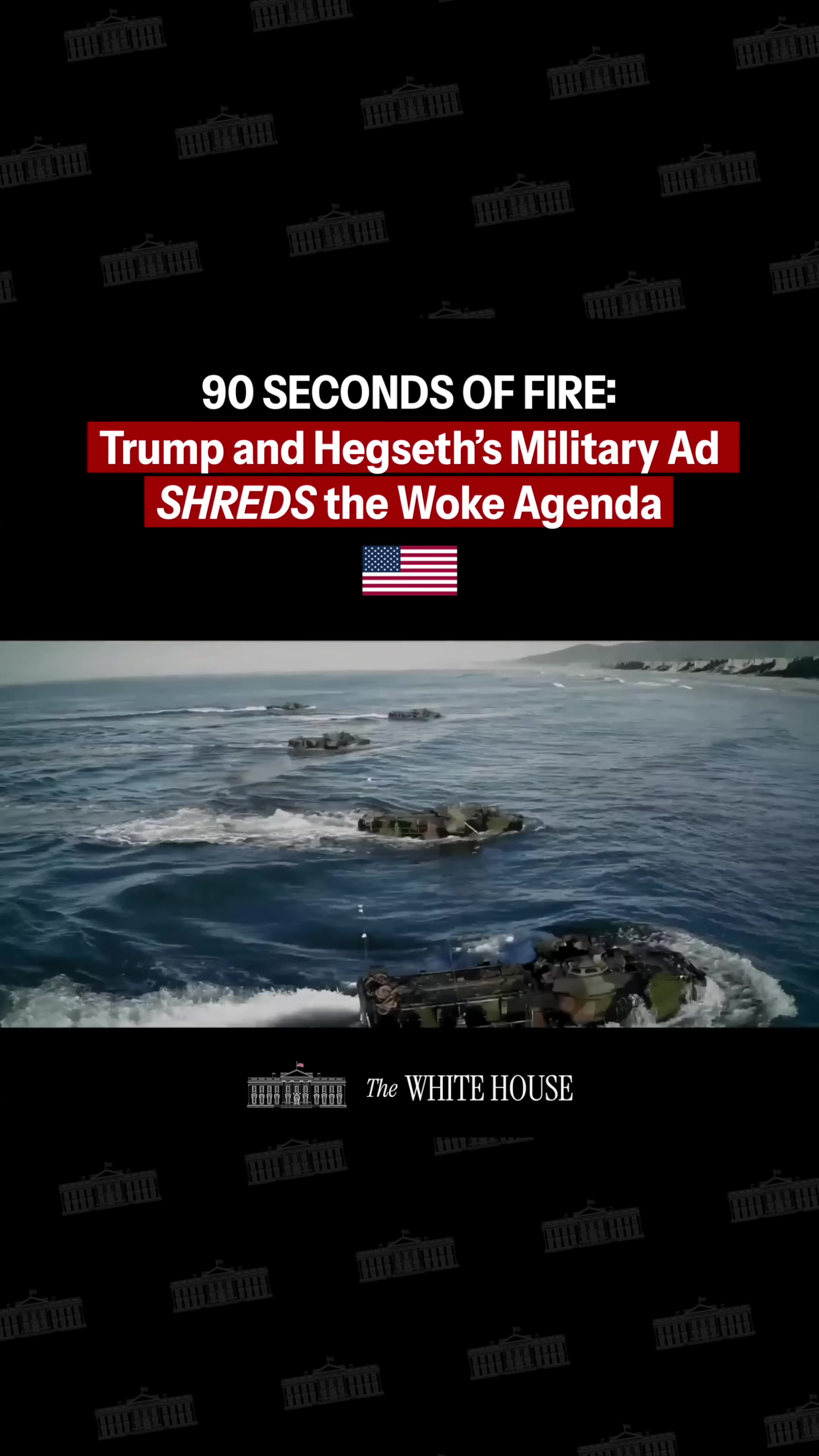 90 SECONDS OF FIRE Trump and Hegseths Military Ad SHREDS the Woke Agenda