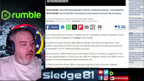 Prince Harry argues he received inferior treatment