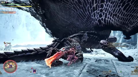 playing Monster Hunter Wilds - PS5 PRO