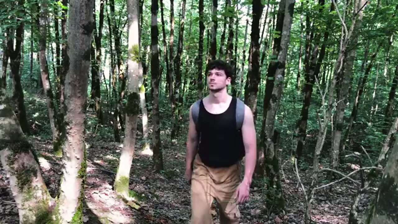 Cooking steak in nature 🥩☘