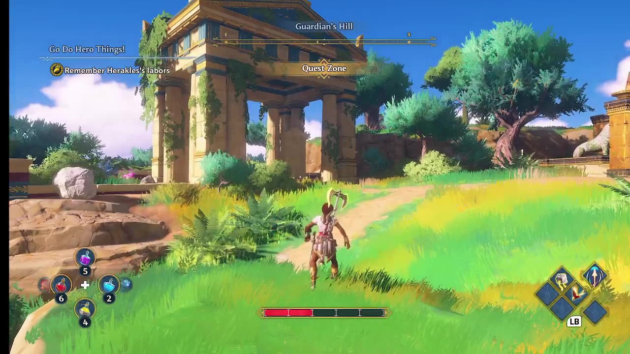Playing Immortals Fenyx Rising and maybe DBD later.