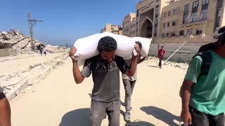 Israel announces daily pauses in Gaza fighting as aid airdrops begin