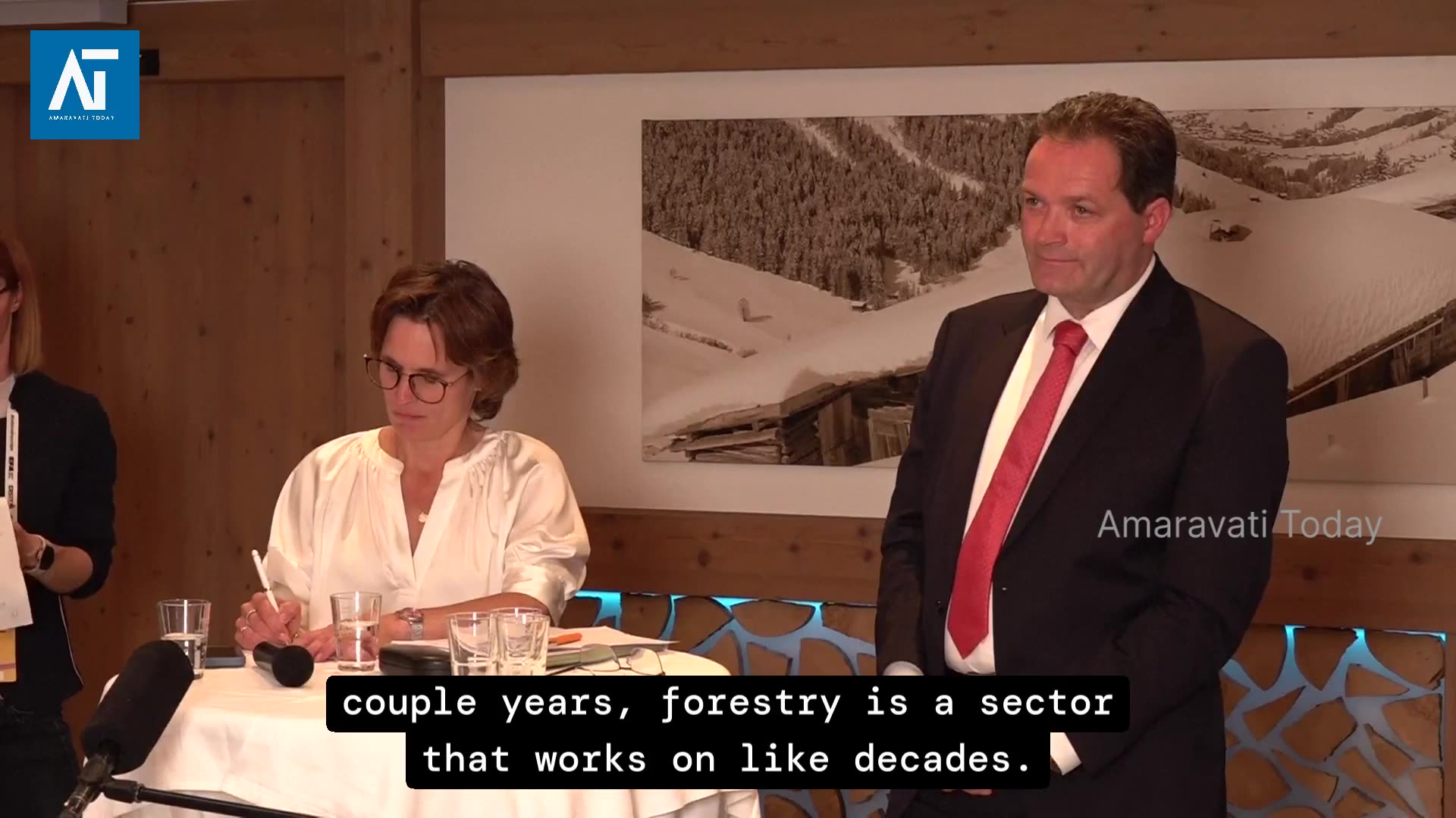 Bioeconomy & Sustainability Debate | Jessika Roswall at Alpbach 2025 | Europe | Amaravati Today