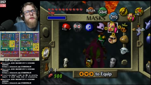 🔴 PART7 Zelda Ocarina of Time/Majora's Mask Combination Randomizer Livestream! Actual N64 Hardware!