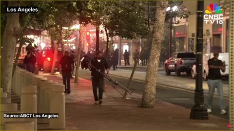 Los Angeles Civil Unrest - Anti-ICE mobs flood streets as chaos unfolds in Los Angeles