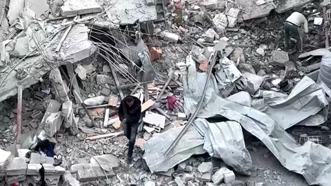 Palestinians mourn after deadly Israeli strikes across Gaza