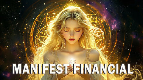 Guided Meditation to Financial Freedom , Receive Energy, Attract Wealth l Manifest While Sleep