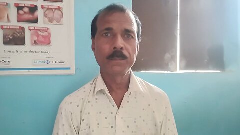 थूकने पर खून आता था जांच होकर इलाज होने से खून पूरी तरह से बंद हो गया ।