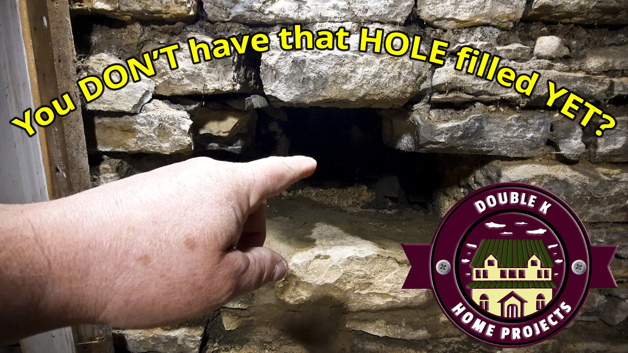 You DON'T have that HOLE filled YET?