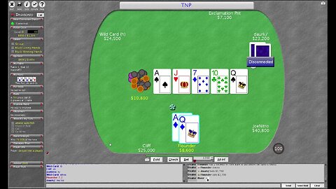 daurk drop kicked me out while Disconnected hand # 53 MAD RESPECT