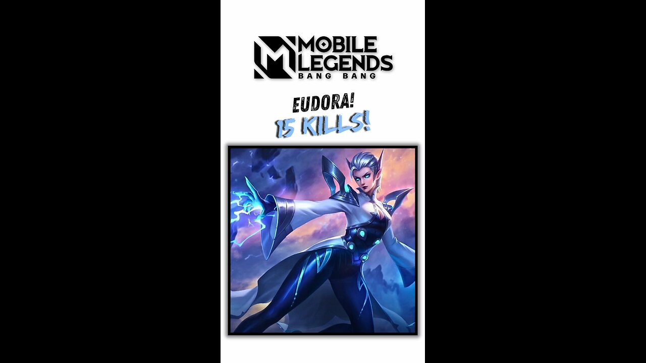 Eudora!⚡️#mobilelegends #mlbb #gaming #eudora