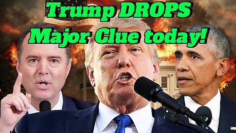 🔥BREAKING NEWS - TRUMP JUST DROPPED A BOMBSHELL ON OBAMA & ADAM SCHIFF!