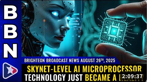 Brighteon Broadcast News, Aug 26, 2025 – Skynet-level AI microprocessor technology just became a reality