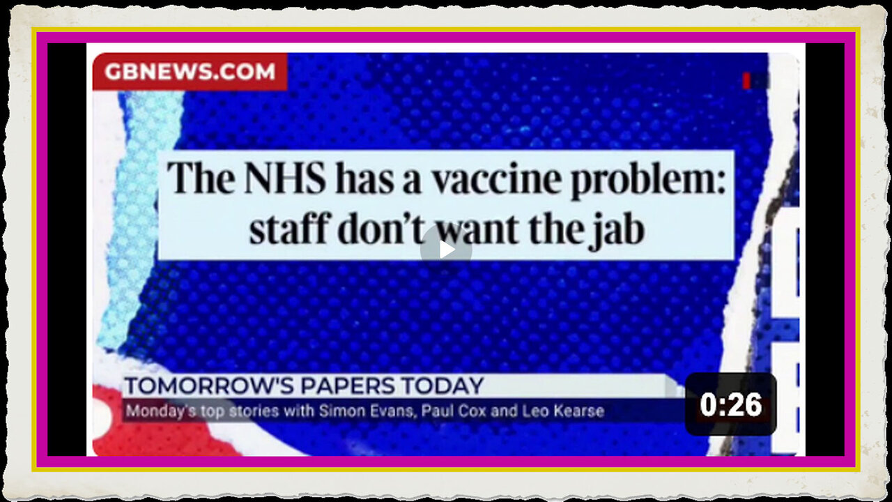 Nurses in the UK are now REFUSING to get vaccinated