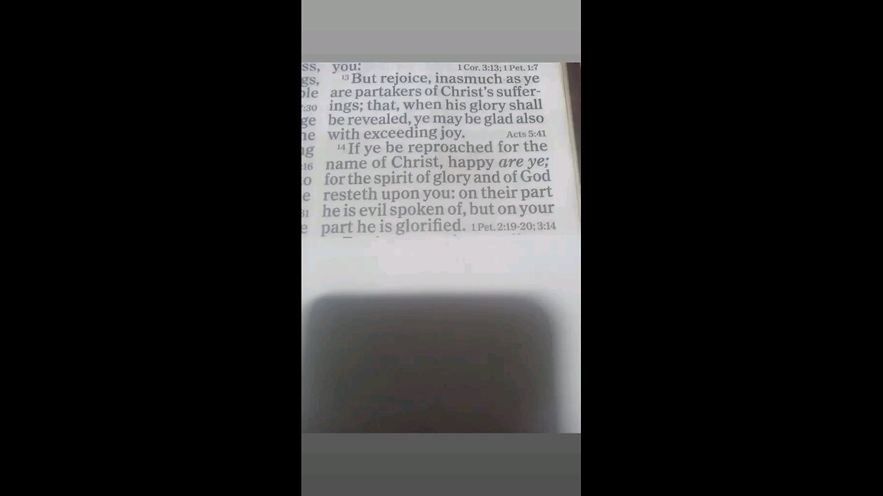 1 Peter 4:13-14