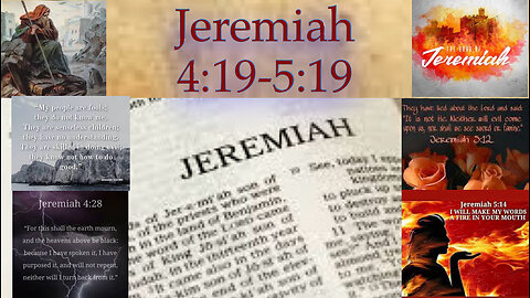 Jeremiah 4:19-5:19