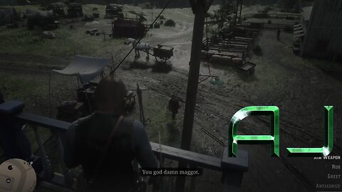 Red Dead Redemption 2 - Balcony maggot