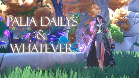 Officially, I am Not Live. But I am Playing Palia so come say hi