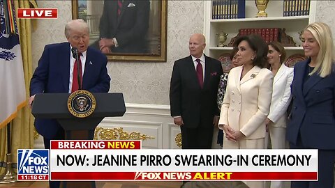 Jeanine Pirro sworn in as interim US attorney, pledging 'no more mercy for criminals'