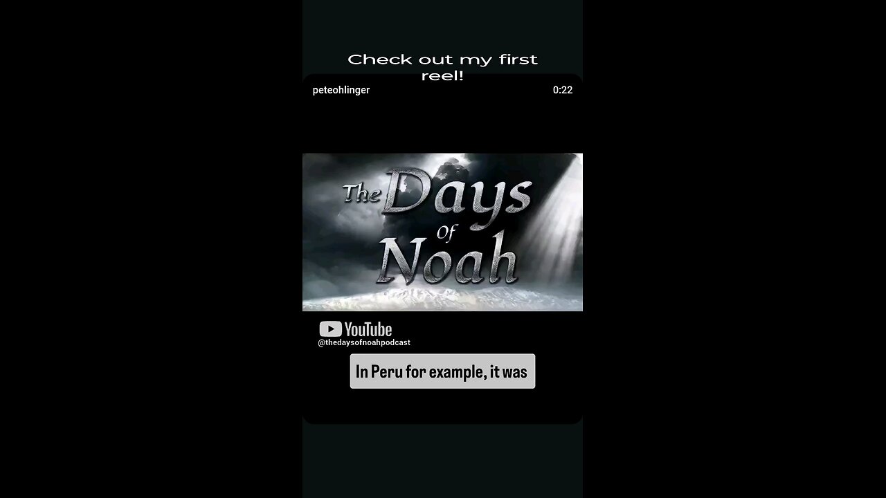 Flying Witches and A Modern Day Giant, from EP 129 on The Days of Noah Podcast
