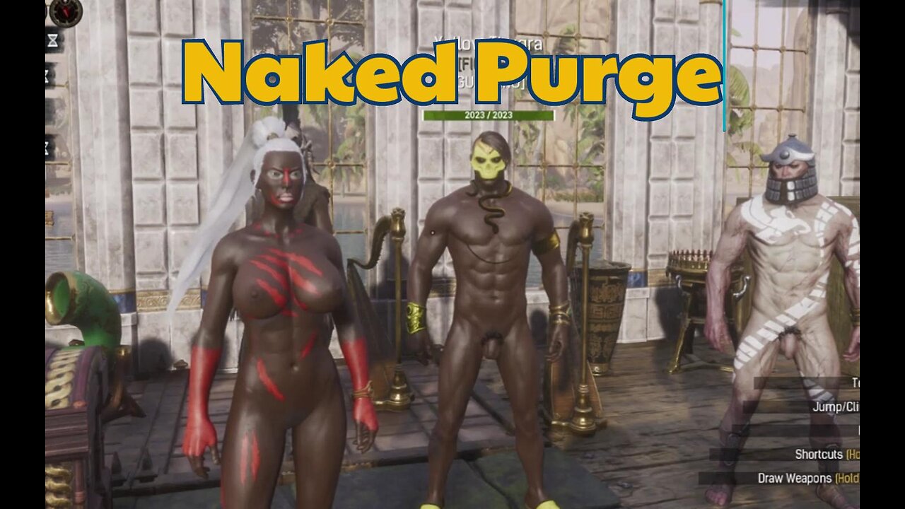 Conan Exiles Enormous Boobs Naked Golem Purge day breast expansion busty huge titties