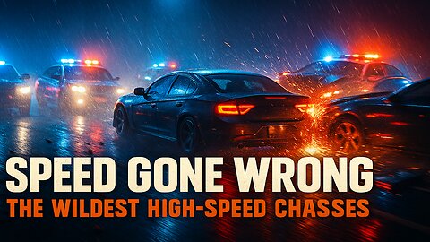 🔴 Speed Gone Wrong: The Wildest High-Speed Pursuits