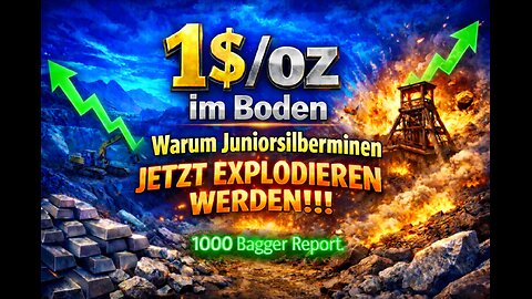 1$/Unze im Boden - Warum Juniorsilberminen jetzt explodieren werden!!!