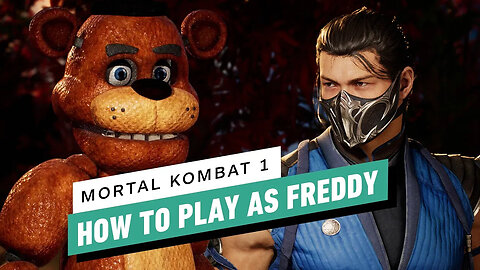 Mortal Kombat 1 - How to Play As Freddy Fazbear (PC Mod)