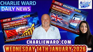 CHARLIE WARD DAILY NEWS WITH CHARLIE WARD & DREW DEMI WEDNESDAY 14TH JANUARY 2026