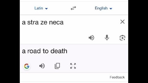 VIDEO by UTL - 'AstraZeneca' translates from LATIN to "A Road to Death"??!!!