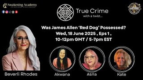 True Crime With A Twist with Beverli Rhodes & Guests -UPRN DEBUT