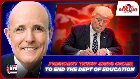 President Trump Signs Executive Order to Dismantle the Dept of Ed