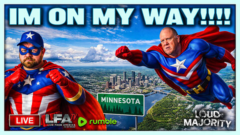 TOM HOMAN IS ON HIS WAY TO MINNESOTA!!!! | LOUD MAJORITY 1.27.26 3PM