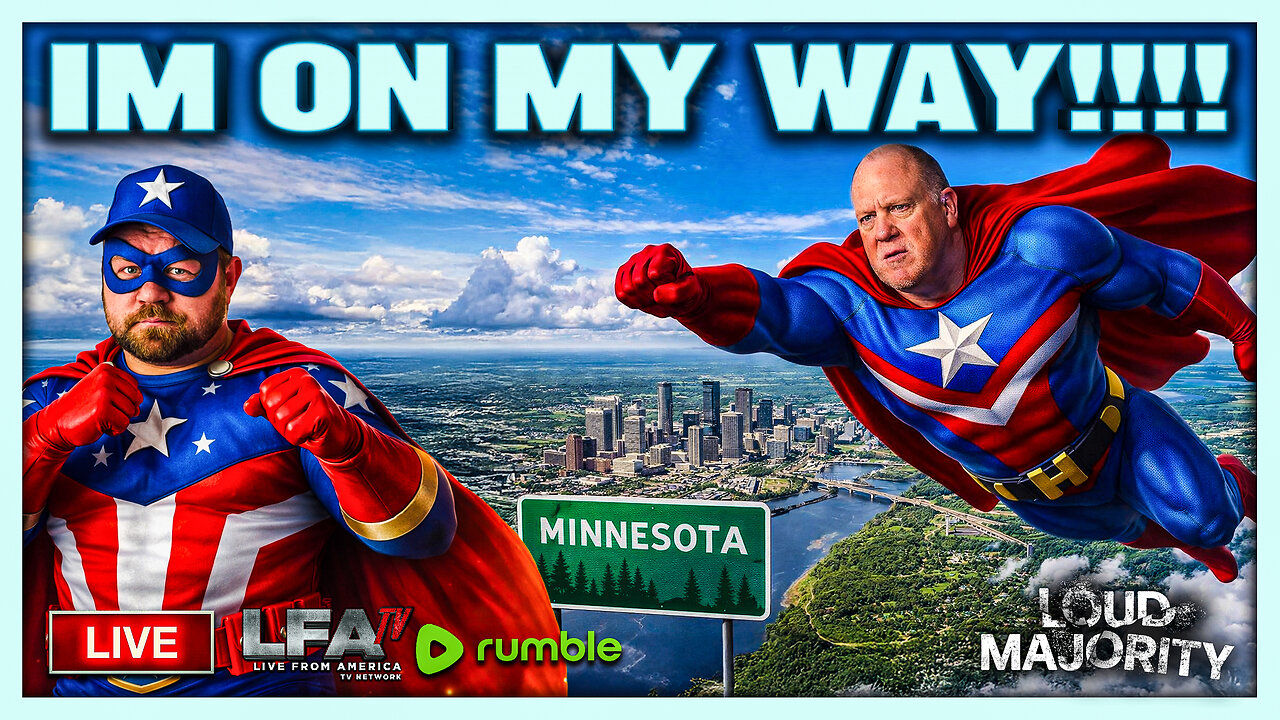 TOM HOMAN IS ON HIS WAY TO MINNESOTA!!!! | LOUD MAJORITY 1.27.26 3PM