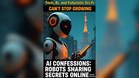 AI Confessions: Robots Sharing Secrets Online (Rumble Exclusive)