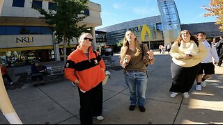 NKU: Encouraging Christians To Holiness, Sinners Gather To Mock The Preaching, Skeptics Under Conviction, The Holy Spirit Helps Me Prevail Against the Mockers and Reach The Humble In Heart, Great Day of Preaching Jesus!!!