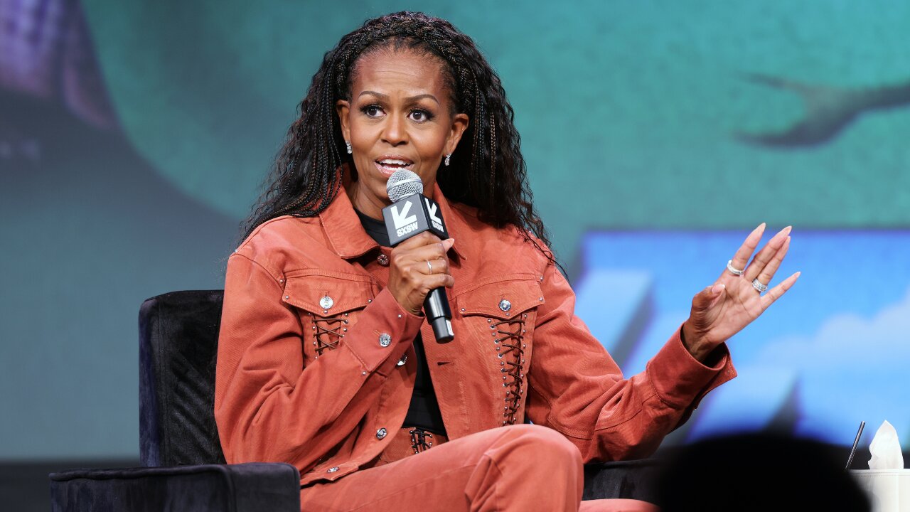 Michelle Obama Stuns Crowd with Presidential Announcement — Then Attacks 'White Folks'