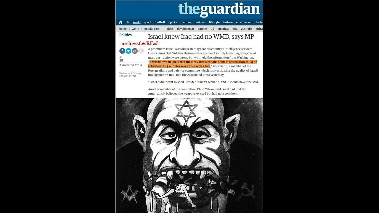 Pres Trump JUST LIKE George W. Bush on Iran’s WMDs weapons of mass destruction