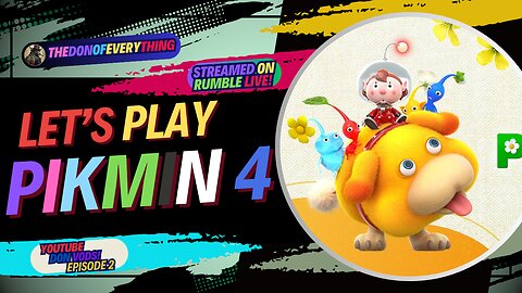 Let's Play Pikmin 4 - Part 2 | LIVE ON RUMBLE (WalkThrough)!