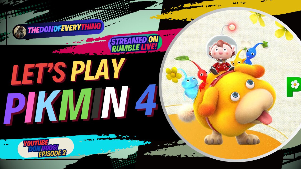 Let's Play Pikmin 4 - Part 2 | LIVE ON RUMBLE (WalkThrough)!