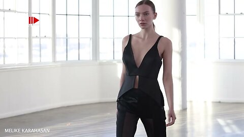 MELIKE KARAHASAN Flying Solo Fall winter 2025 2026 New York