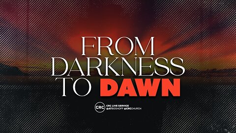 From Darkness To Dawn | Pastor At Boshoff | 26 October 2025 AM