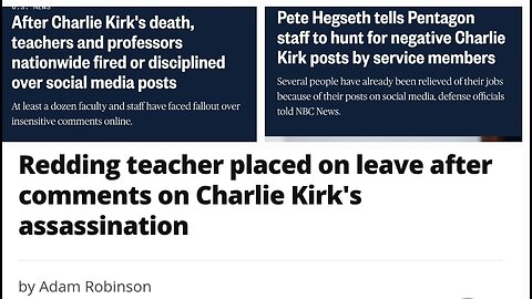 Examining the #CharlieKirk assassination: The set up, the fallout, the f@lse fl@g, the lie