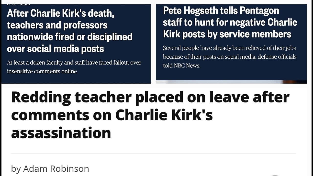 Examining the #CharlieKirk assassination: The set up, the fallout, the f@lse fl@g, the lie